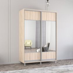 Dulap-cupe Mobildor Aron cu oglinda K1 150x200x60 (Sonoma Oak)