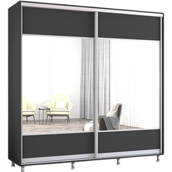 Dulap-cupe Mobildor Aron cu oglinda K1 220x240x60 (Anthracite) Thumb