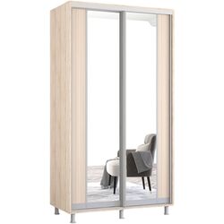 Dulap-cupe Mobildor Aron cu oglinda K2 110x240x60 (Sonoma Oak) Thumb