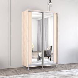 Dulap-cupe Mobildor Aron cu oglinda K2 140x240x60 (Sonoma Oak)