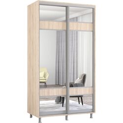 Шкаф-купе Mobildor Aron с зеркалом K3 Zebra 120x200x60 (Sonoma Oak) Thumb