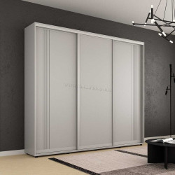Dulap-cupe Mobildor Compact 3 PAL/ornament linii 250x210x45 (Grey)