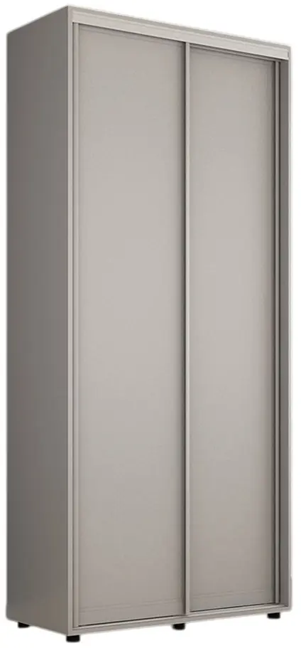 Шкаф-купе Mobildor Compact ДСП/2 двери 120x220x45 (Gray) - 3