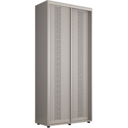 Dulap-cupe Mobildor Compact PAL/2 usi/ornament grecesc 120x210x45 (Grey) Thumb