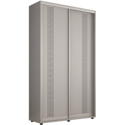 Dulap-cupe Mobildor Compact PAL/2 usi/ornament grecesc 140x210x45 (Grey) Thumb