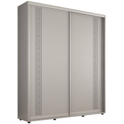 Dulap-cupe Mobildor Compact PAL/2 usi/ornament grecesc 210x220x45 (Gray) Thumb