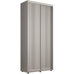 Dulap-cupe Mobildor Compact PAL/2 usi/ornament linii 130x220x45 (Gray) Thumb