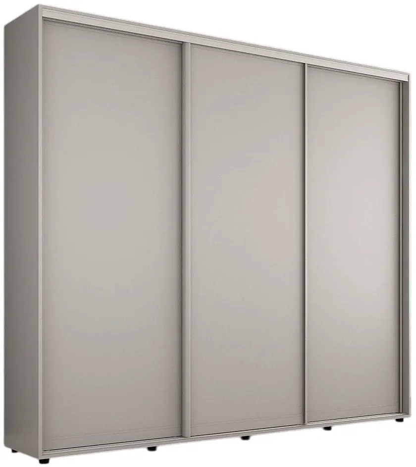 Шкаф-купе Mobildor Compact ДСП/3 двери 250x220x45 (Gray) - 3