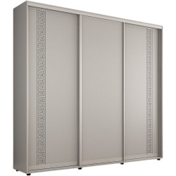 Dulap-cupe Mobildor Compact PAL/3 usi/ornament grecesc 250x200x45 (Grey) Thumb