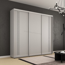 Dulap-cupe Mobildor Compact PAL/3 usi/ornament grecesc 250x230x45 (Grey)