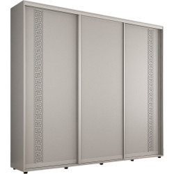 Dulap-cupe Mobildor Compact PAL/3 usi/ornament grecesc 270x210x45 (Grey) Thumb