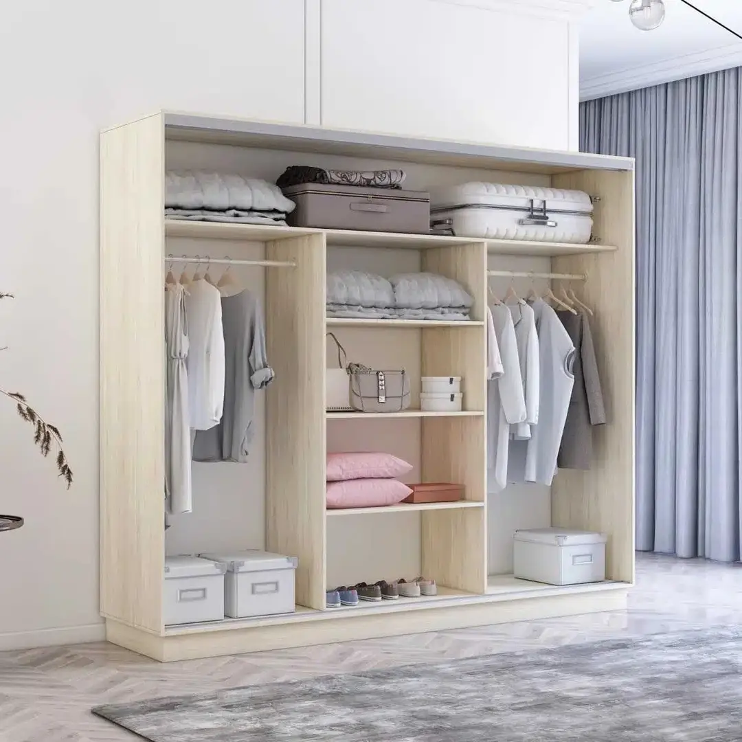 Dulap-cupe Mobildor Fox 1 oglinda/2 PAL 250x210x60 (Sonoma Oak) - 3