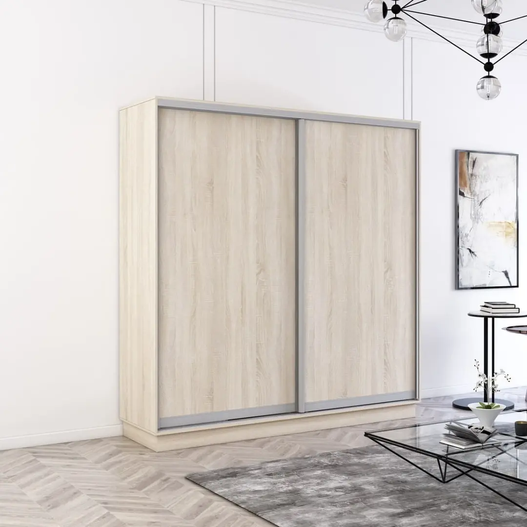 Dulap-cupe Mobildor Fox 190x220x60 (Sonoma Oak)