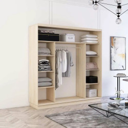 Dulap-cupe Mobildor Fox 190x240x60 (Sonoma Oak) Thumb