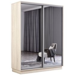 Dulap-cupe Mobildor Fox 2 oglinzi 160x210x60 (Sonoma Oak) Thumb