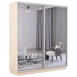 Dulap-cupe Mobildor Fox 2 oglinzi 170x240x60 (Sonoma Oak) Thumb