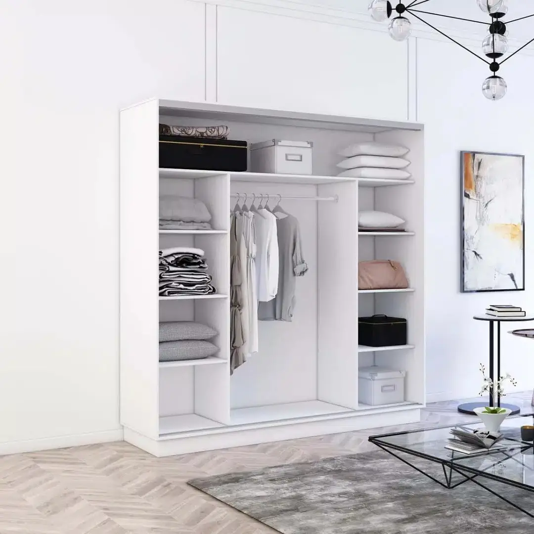 Шкаф-купе Mobildor Fox 220x200x60 (White) - 3