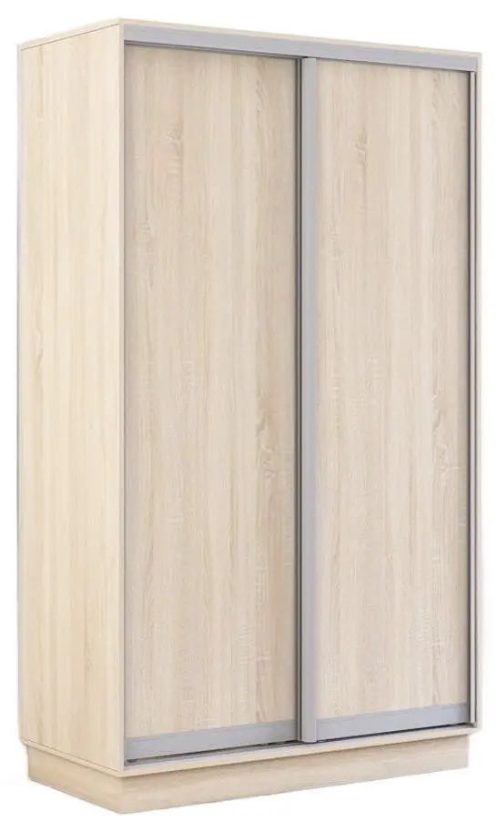 Dulap-cupe Mobildor Fox 2D usi PAL 100x220x60 (Sonoma Oak) - 2