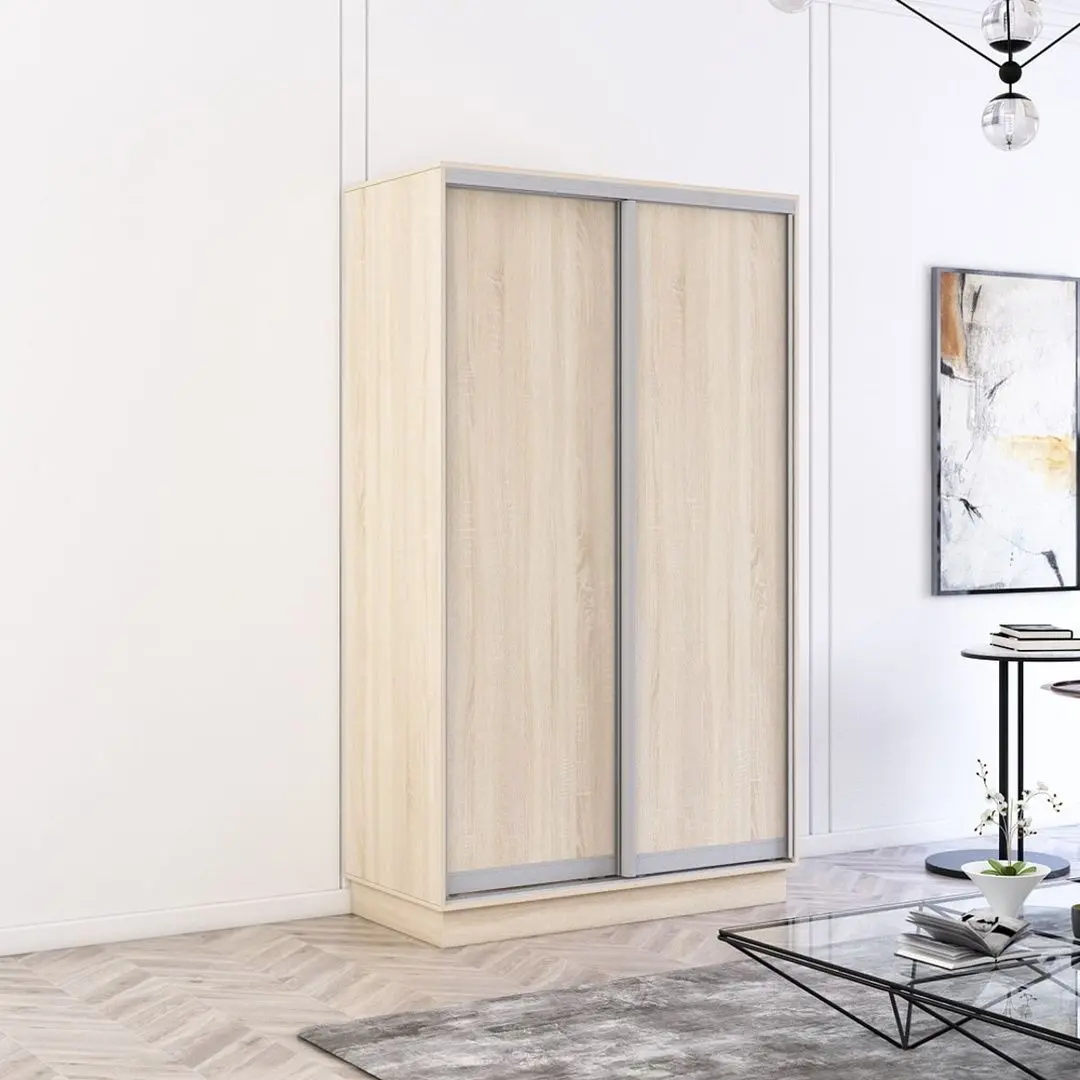 Dulap-cupe Mobildor Fox 2D usi PAL 110x210x60 (Sonoma Oak)