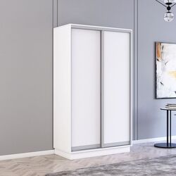 Шкаф-купе Mobildor Fox 2D двери ДСП 110x230x60 (White)