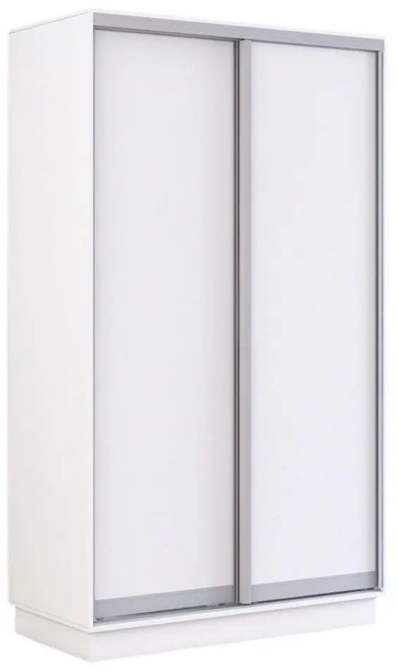 Шкаф-купе Mobildor Fox 2D двери ДСП 120x240x60 (White) - 3