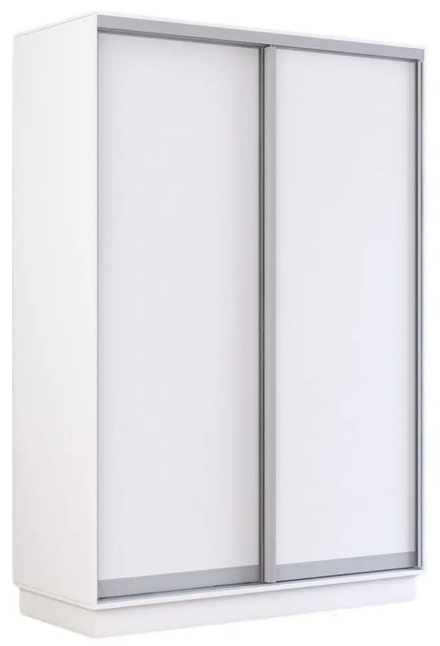 Шкаф-купе Mobildor Fox 2D двери ДСП 130x200x60 (White) - 3