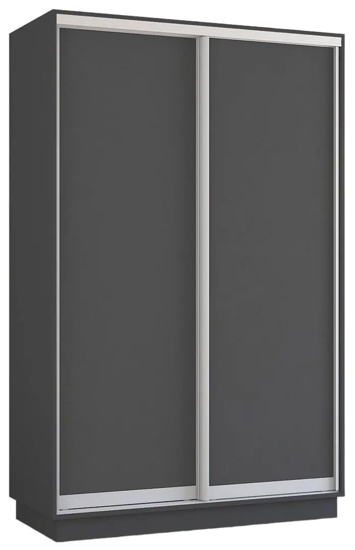 Dulap-cupe Mobildor Fox 2D usi PAL 130x240x60 (Anthracite)