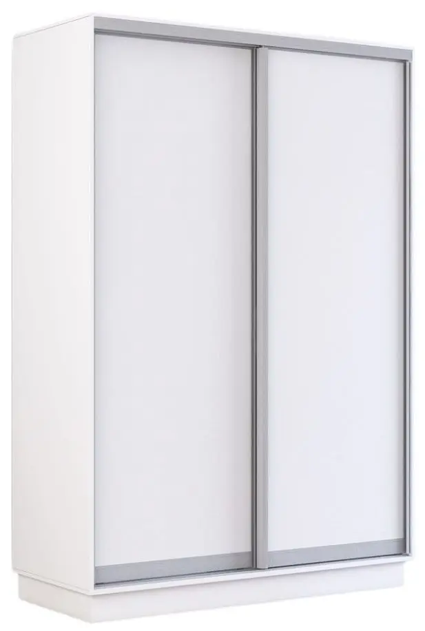 Шкаф-купе Mobildor Fox 2D двери ДСП 140x220x60 (White) - 2