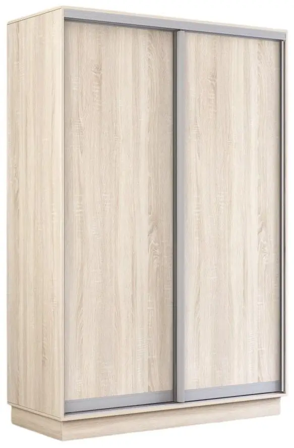 Dulap-cupe Mobildor Fox 2D usi PAL 140x230x60 (Sonoma Oak) - 2