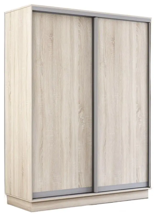 Шкаф-купе Mobildor Fox 2D двери ДСП 150x220x60 (Sonoma Oak) - 2