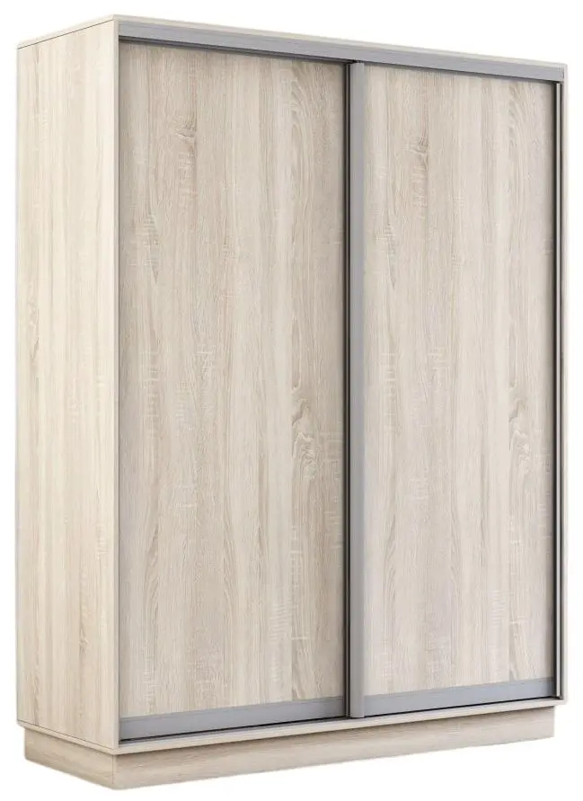 Dulap-cupe Mobildor Fox 2D usi PAL 150x230x60 (Sonoma Oak) - 2