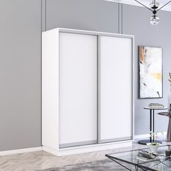 Шкаф-купе Mobildor Fox 2D двери ДСП 150x230x60 (White)