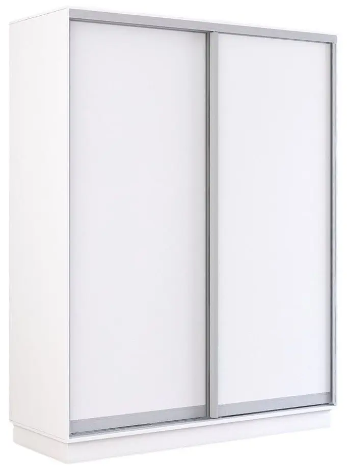 Шкаф-купе Mobildor Fox 2D двери ДСП 150x240x60 (White) - 3