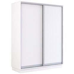 Шкаф-купе Mobildor Fox 2D двери ДСП 160x200x60 (White) Thumb