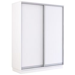 Шкаф-купе Mobildor Fox 2D двери ДСП 160x210x60 (White) Thumb