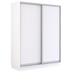 Шкаф-купе Mobildor Fox 2D двери ДСП 160x220x60 (White) Thumb