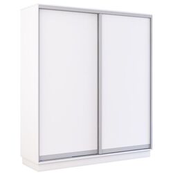 Шкаф-купе Mobildor Fox 2D двери ДСП 170x200x60 (White) Thumb