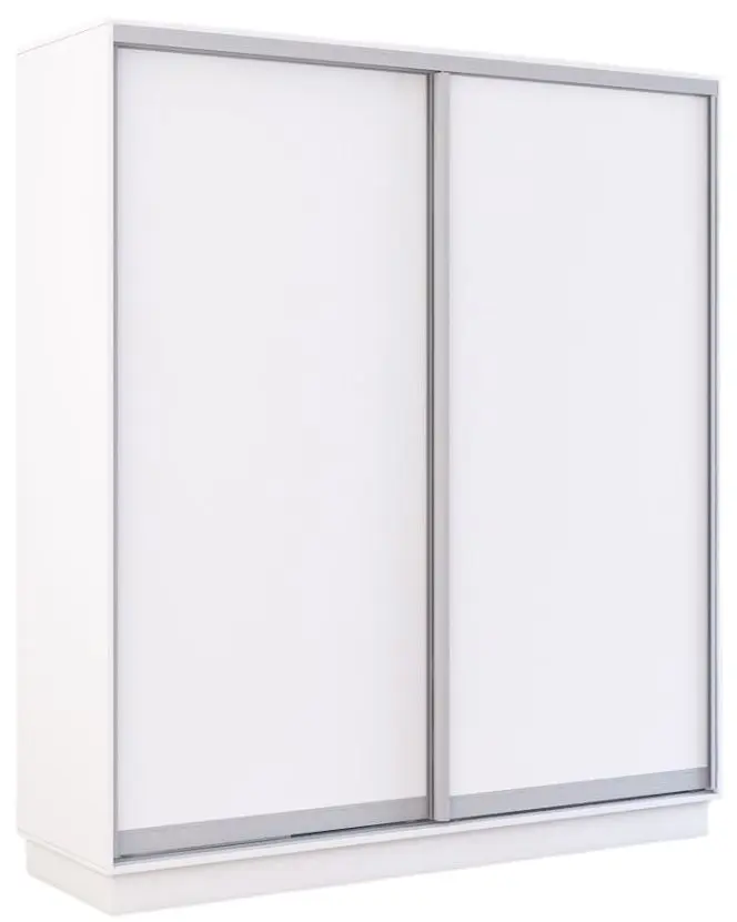 Шкаф-купе Mobildor Fox 2D двери ДСП 170x200x60 (White) - 3