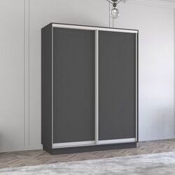 Dulap-cupe Mobildor Fox 2D usi PAL 170x220x60 (Anthracite)