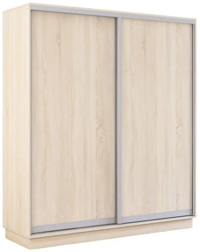 Dulap-cupe Mobildor Fox 2D usi PAL 170x230x60 (Sonoma Oak) - 2