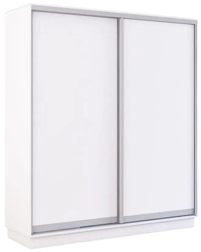 Шкаф-купе Mobildor Fox 2D двери ДСП 170x230x60 (White) - 3