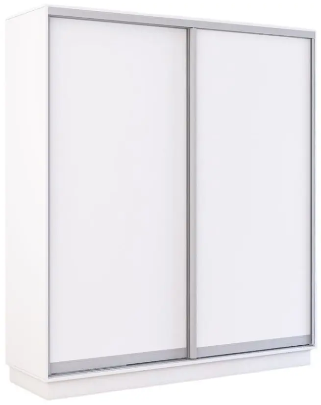 Шкаф-купе Mobildor Fox 2D двери ДСП 180x200x60 (White) - 2