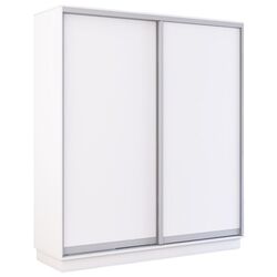Dulap-cupe Mobildor Fox 2D usi PAL 180x220x60 (White) Thumb