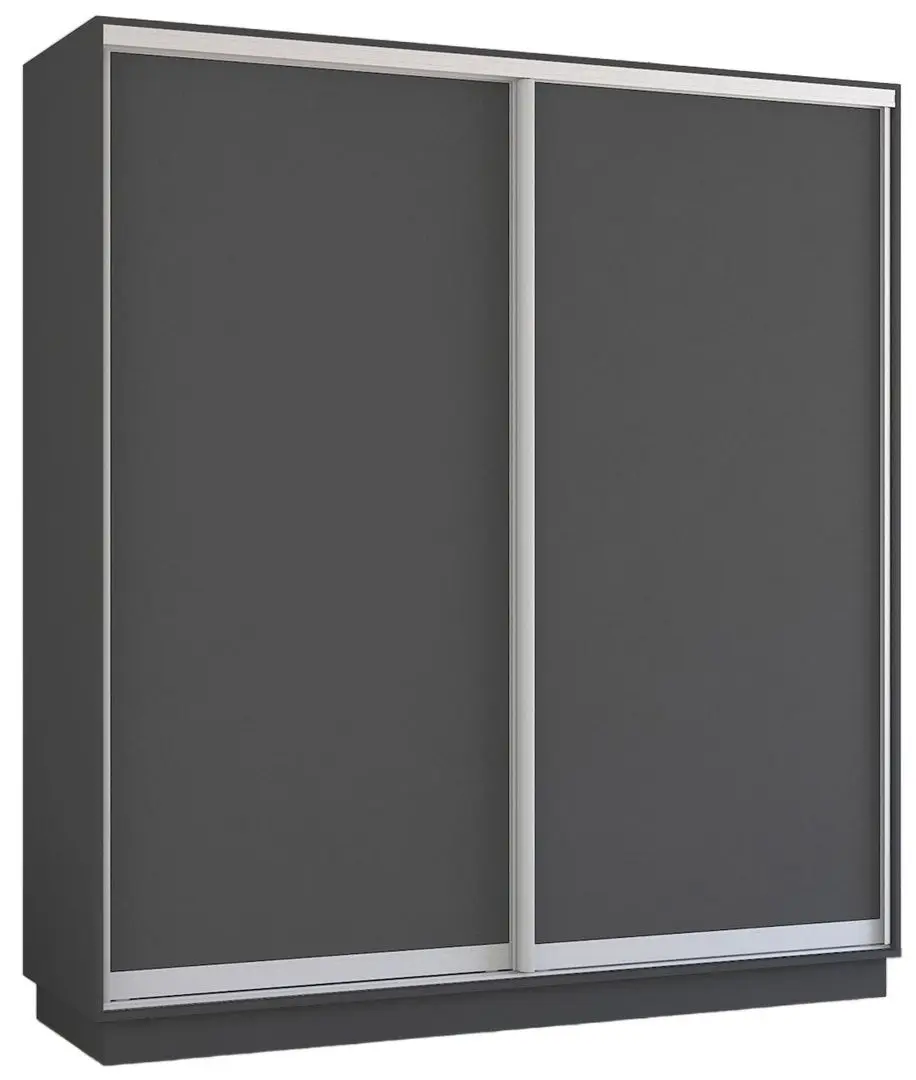 Dulap-cupe Mobildor Fox 2D usi PAL 180x230x60 (Anthracite)