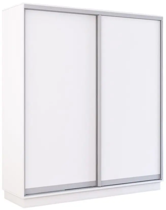 Шкаф-купе Mobildor Fox 2D двери ДСП 180x240x60 (White) - 2