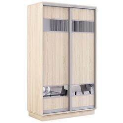 Dulap-cupe Mobildor Fox 2D PAL/elemente din oglinda 100x220x60 (Sonoma Oak) Thumb