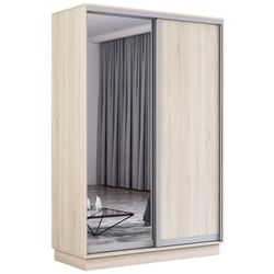 Dulap-cupe Mobildor Fox 2D 1 oglinda/1 PAL 140x230x60 (Sonoma Oak) Thumb