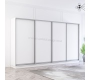 Dulap-cupe Mobildor Fox 4 usi 400x220x60 (White)