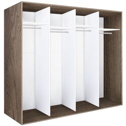 Dulap-cupe Modern Braun Top 4 238x210x60 2 oglinzi/2 PAL (Vintage Oak) Thumb