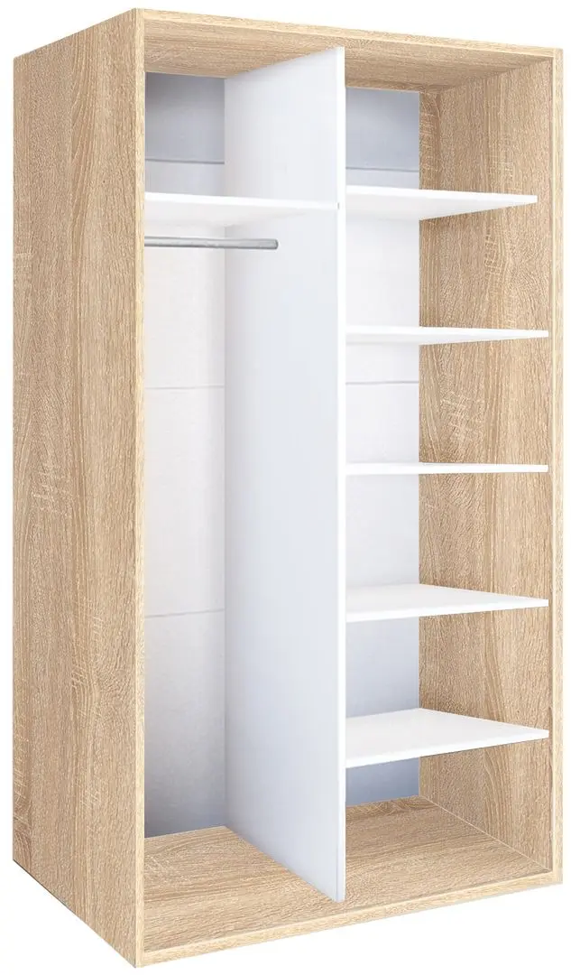 Dulap-cupe Modern Braun Top 2 140x210x60 2 PAL (Sonoma Oak)